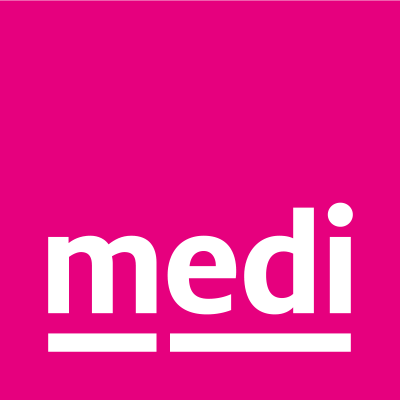 Logotyp för Medi